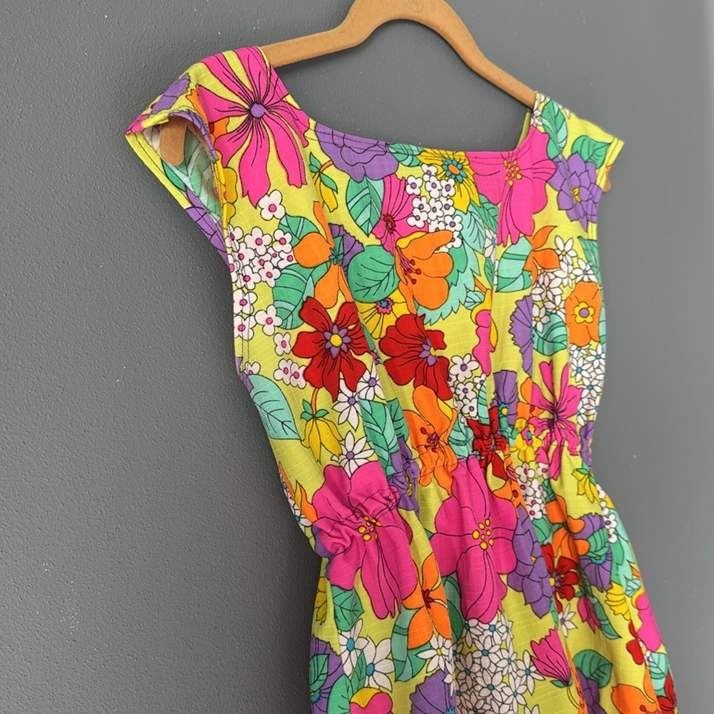 Vintage Flower Power Boho Women's Top - Size Small - Picture 3 of 7
